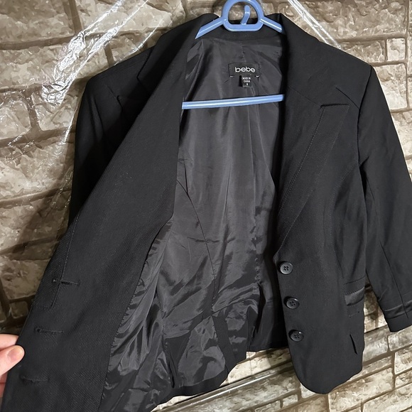 Y2K Bebe Half Sleeve Dress Jacket Size 6 - Picture 10 of 11